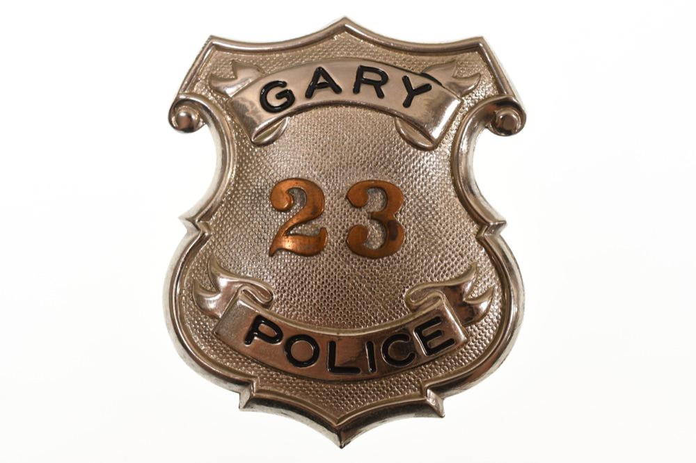 Obsolete Gary Indiana Police Badge #23 (1 of 2)