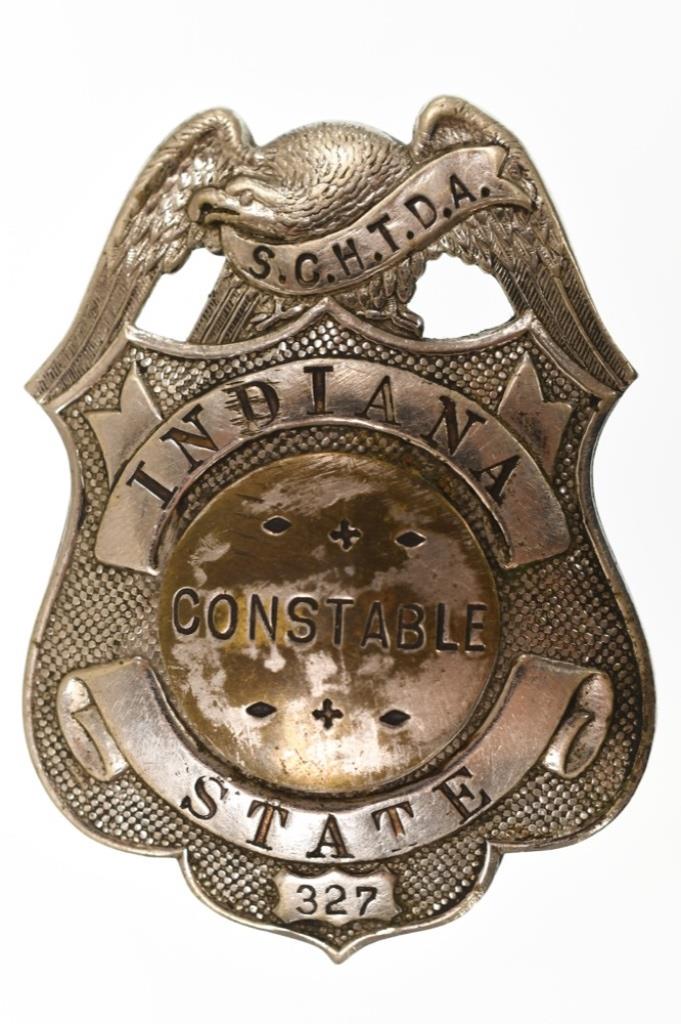 Obsolete Indiana State H.T.D.A.Constable Badge (1 of 2)