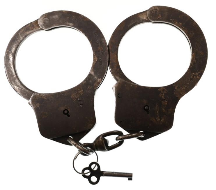 Vintage Harvard Lock Company Handcuffs (1 of 5)