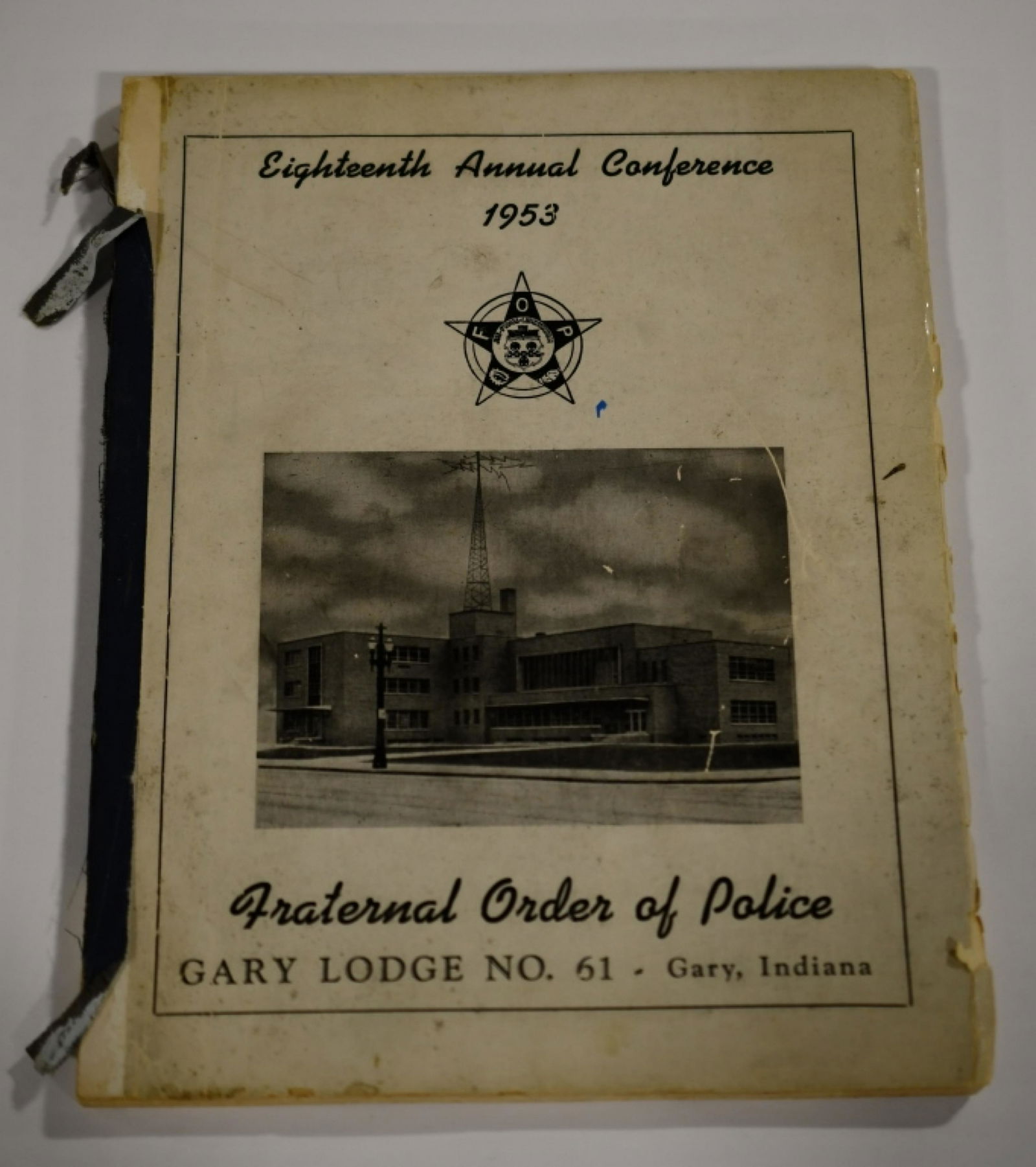 1953 Gary Indiana FOP Lodge No. 61 Yearbook (1 of 6)