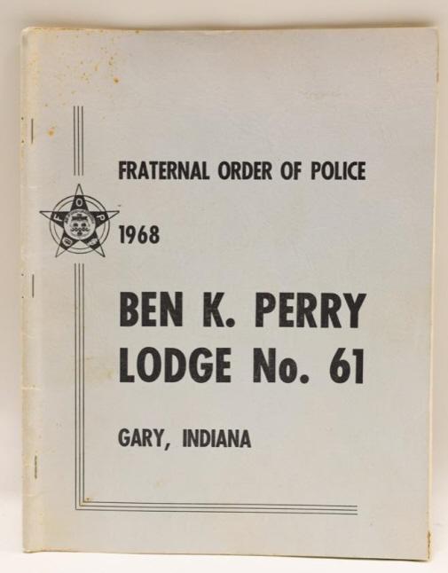 1968 Gary Indiana FOP Lodge No. 61 Yearbook (1 of 5)