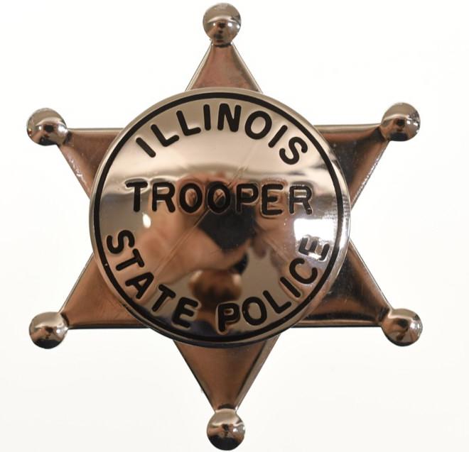 Obsolete Illinois State Police Trooper Badge (1 of 2)