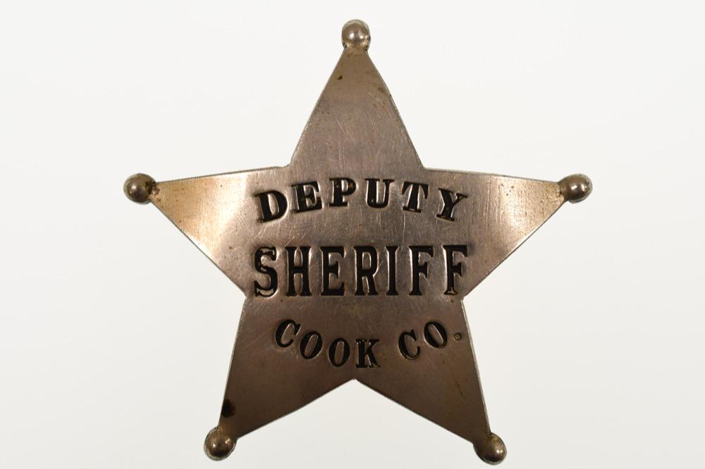 Obsolete Cook County Deputy Sheriff Badge (1 of 2)