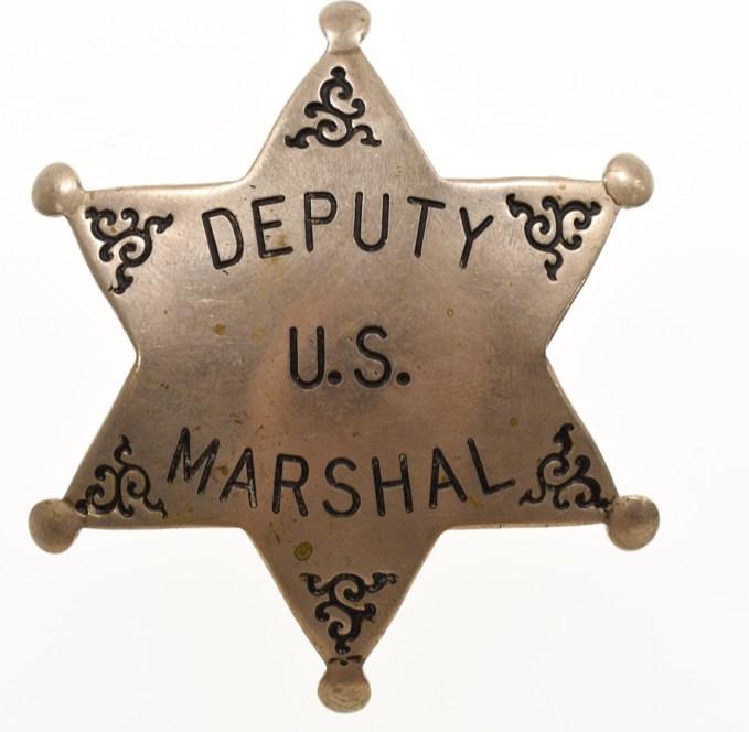 Obsolete U.S. Deputy Marshal Badge (1 of 2)