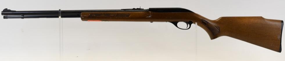 Marlin Glenfield Model 60 .22 LR Semi-Auto Rifle: Marlin Glenfield Model 60 semi-automatic rifle in .22 long rifle. The rifle has a 22" barrel and is in good used condition. SN:233908749. FFL required for transfer. (324-3)