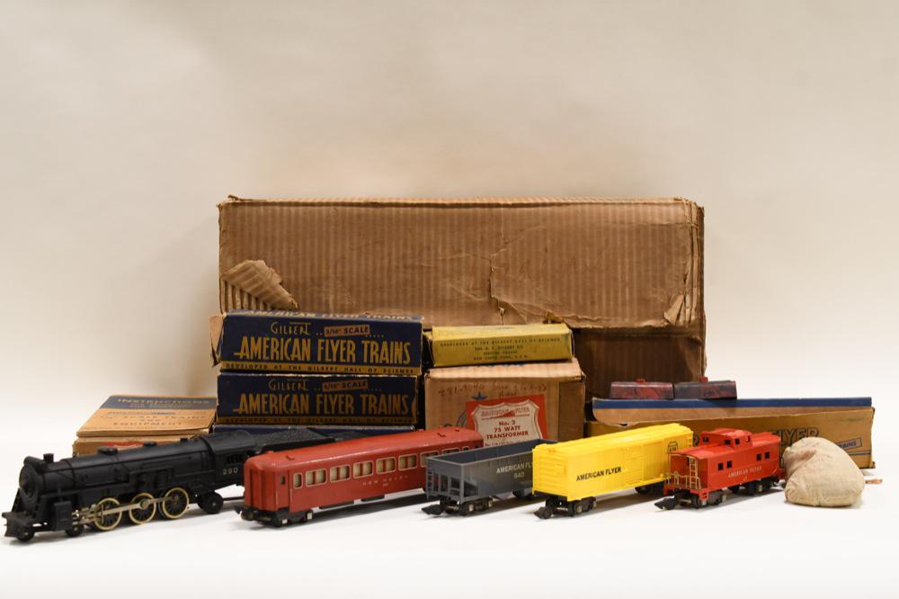American Flyer S Scale 290 Loco Train Set (1 of 10)