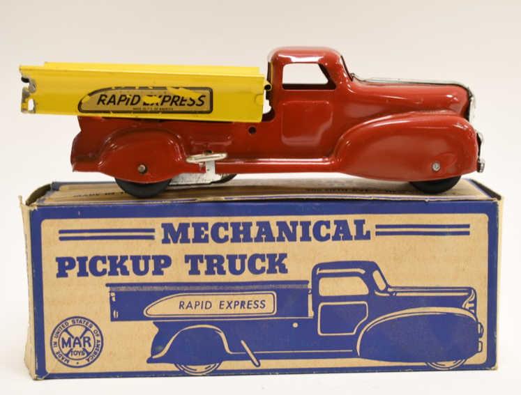 Marx Windup Rapid Express Pickup Truck In Box (1 of 7)