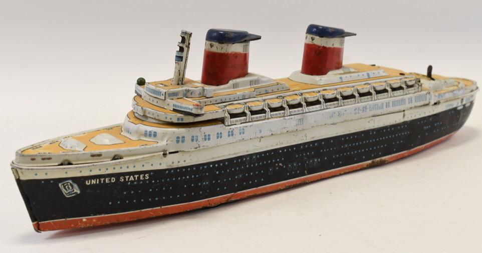 Battery Operated Yonezawa United States S.S. Ship (1 of 6)