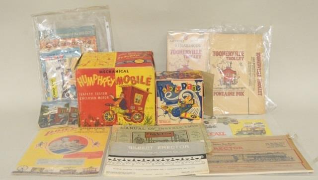 vintage toy boxes