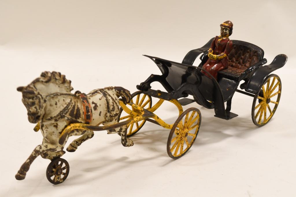 Wilkins Horse Drawn Phaeton w/ Woman Driver (1 of 4)