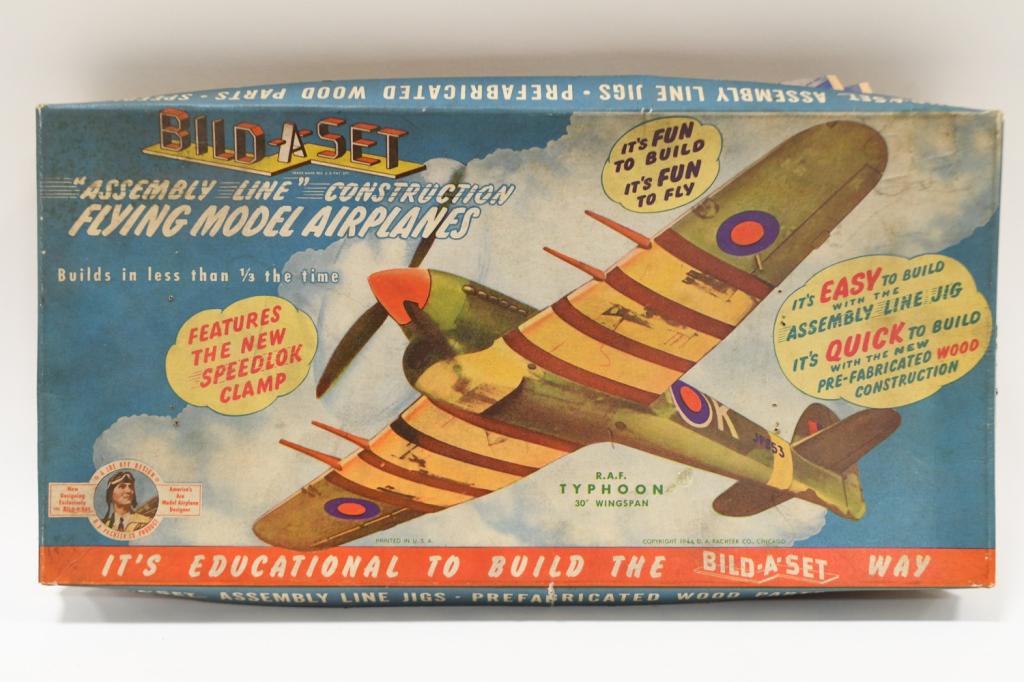 Bild-A-Set Flying Model Airplane R.A.F. Typhoon (1 of 3)