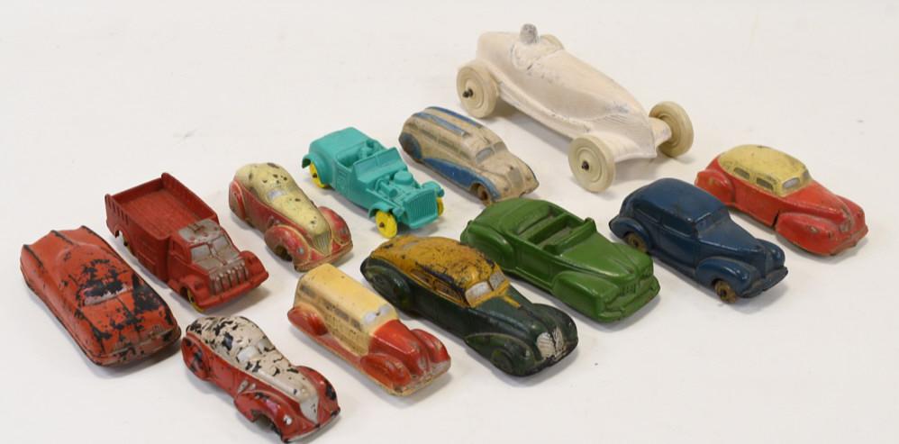 (12) Auburn Rubber Cars (1 of 6)