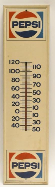 Vintage SST Pepsi Advertising Thermometer (1 of 6)