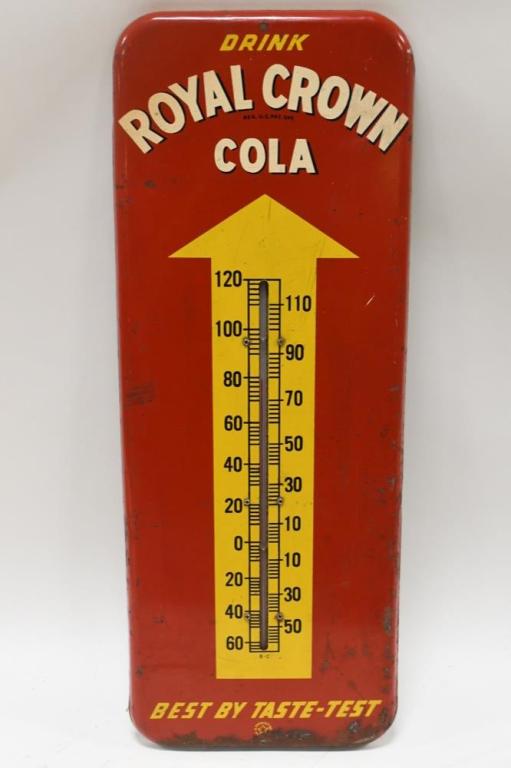 Original SST Royal Crown Cola Adv Thermometer (1 of 4)