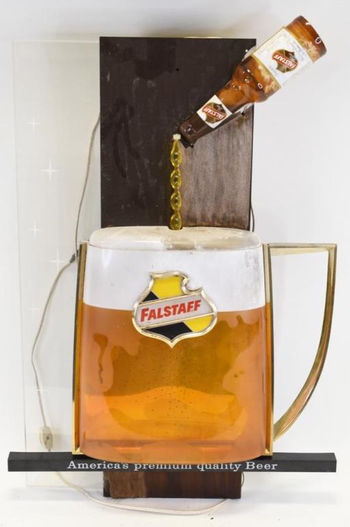 Vintage Falstaff Beer Lighted Advertising Sign (1 of 6)