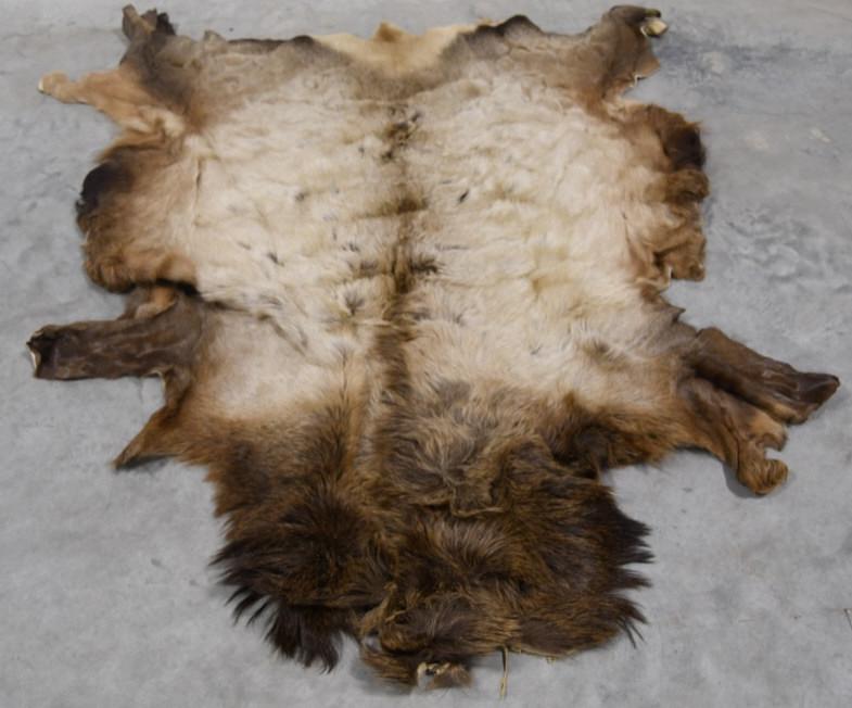 Large Elk Hide Rug (1 of 3)