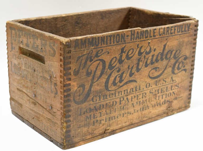 Early Peters Cartridge Co. Paper Shot Shells Crate (1 of 4)