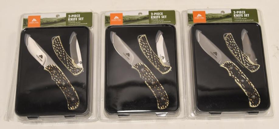 (3) New Ozark Trail Knife Sets (1 of 3)