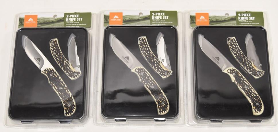 (3) New Ozark Trail Knife Sets (1 of 3)