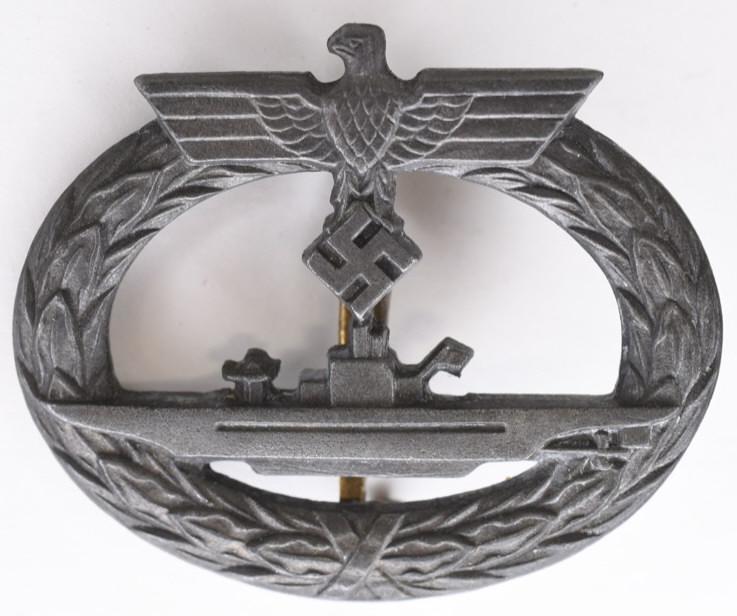 WWII German Kriegsmarine U-Boat War Badge (1 of 2)