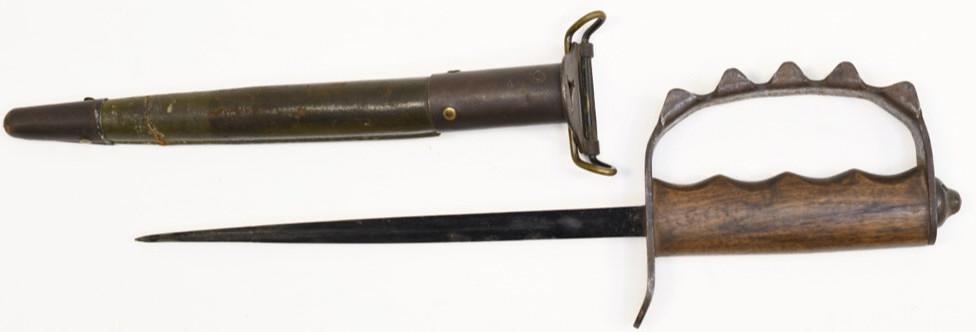 WWI A.C. CO. USA 1917 Trench Knuckle Duster Knife (1 of 10)