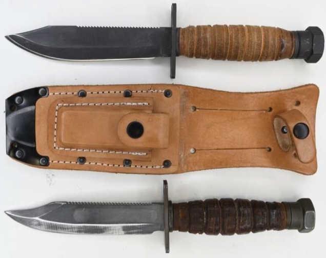 Vtg Ontario Jet Pilot Survival Fighting Knives (1 of 4)