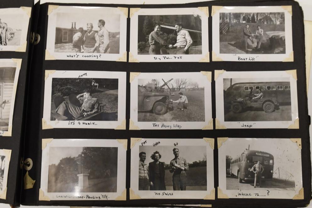 WWII US Military Photo Album Nearly 250 Photos (1 of 7)
