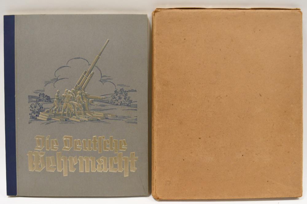 German Die Deutsche Wehrmacht Cigarette Card Book (1 of 9)