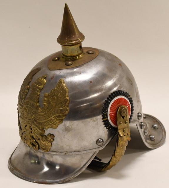 Contemporary Prussian Infantry Pickelhaube Helmet (1 of 5)