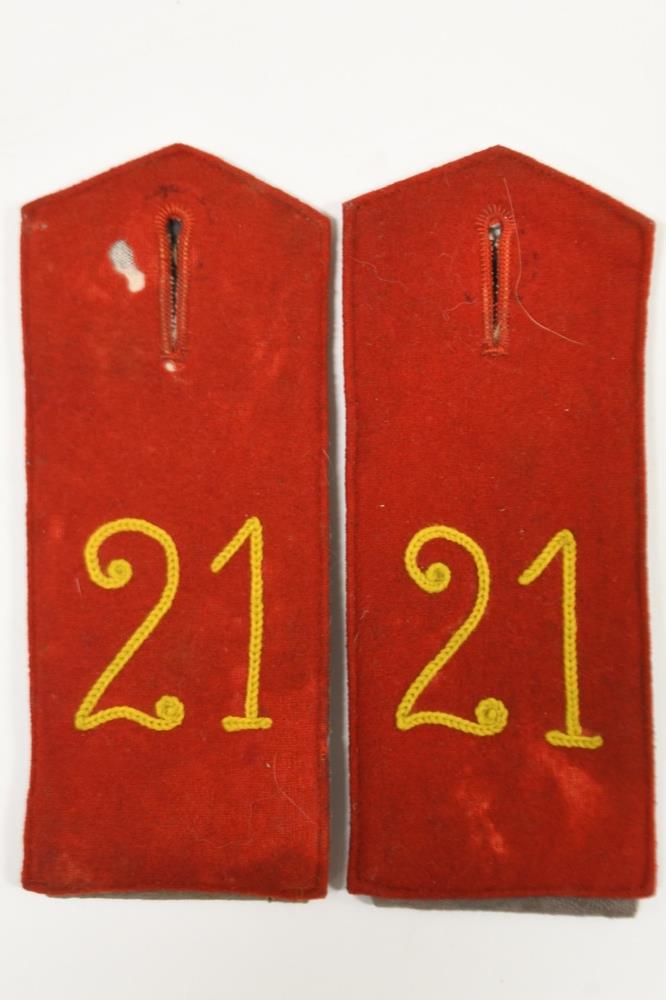 WWI Imperial German Enlisted Shoulder Boards (1 of 2)