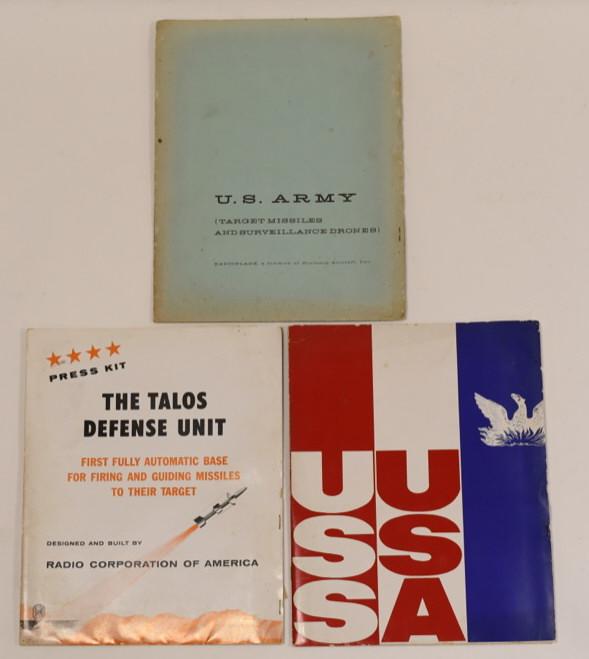 Lot Of 3 WWII US Military Missile Press Kits (1 of 4)