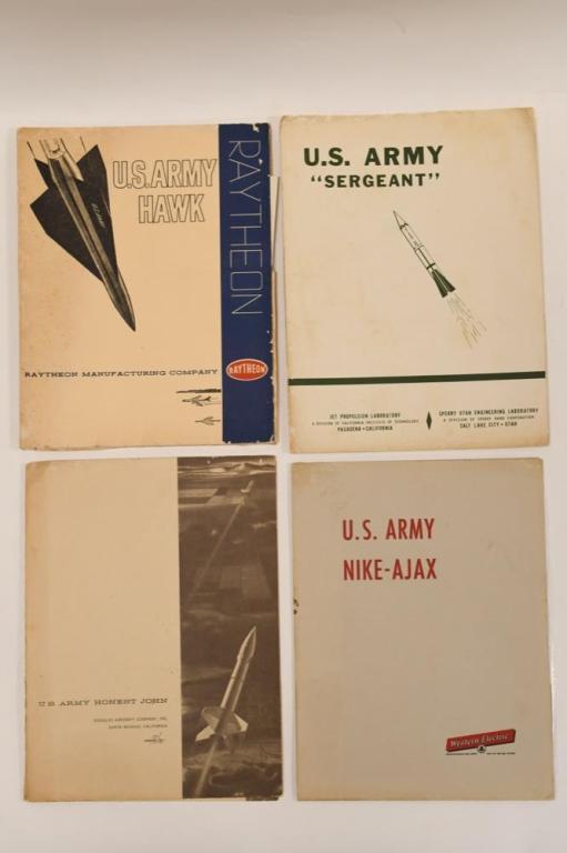 Lot Of 4 WWII US Military Missile Press Kits (1 of 5)