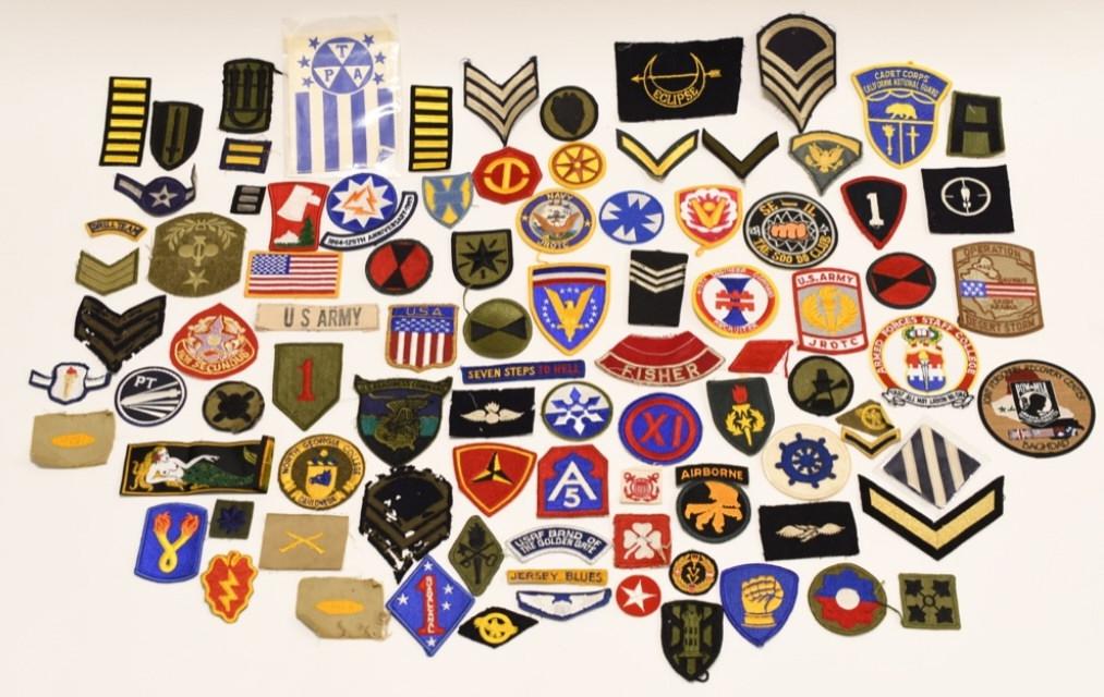 Large Lot Of Military Patches (1 of 8)