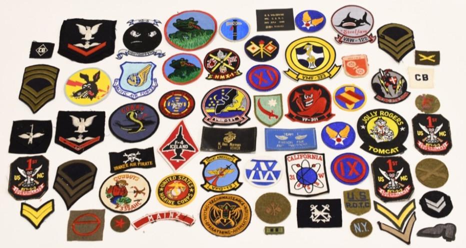 Large Lot Of Military Patches (1 of 7)