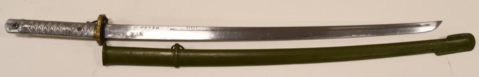 Reproduction WWII Japanese Samurai Sword (1 of 10)