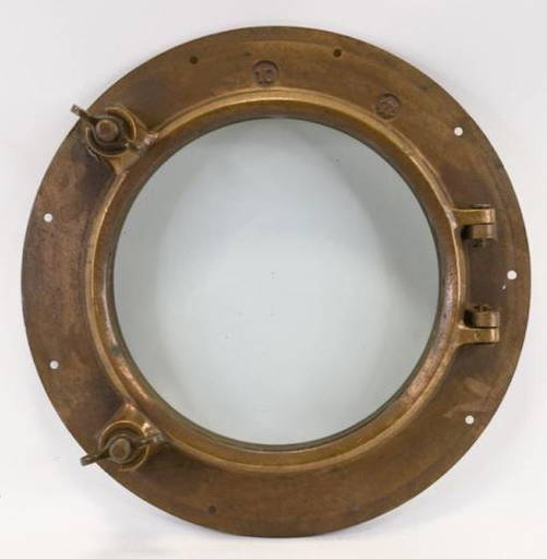 Vintage Brass Porthole