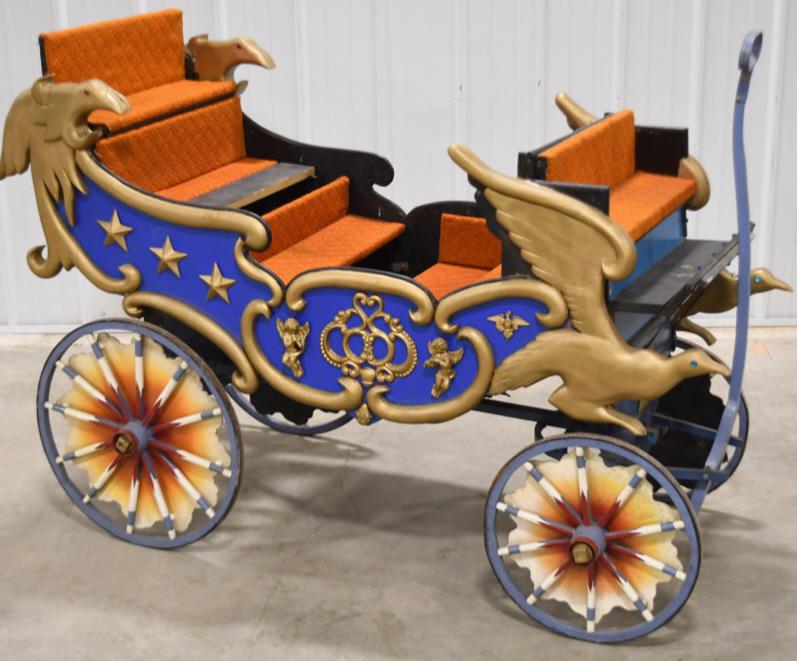 Custom Imperial Persian Chariot Wooden Wagon (1 of 6)