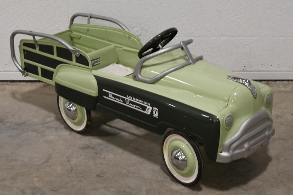 Restored Murray Ranch Wagon Pedal Car (1 of 5)