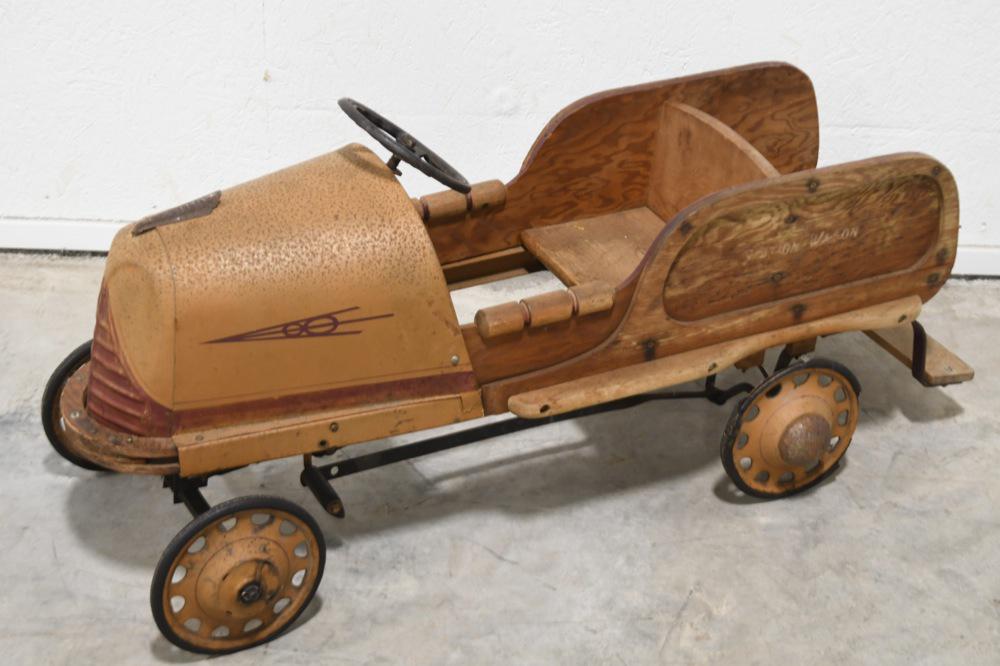 woody wagon pedal car