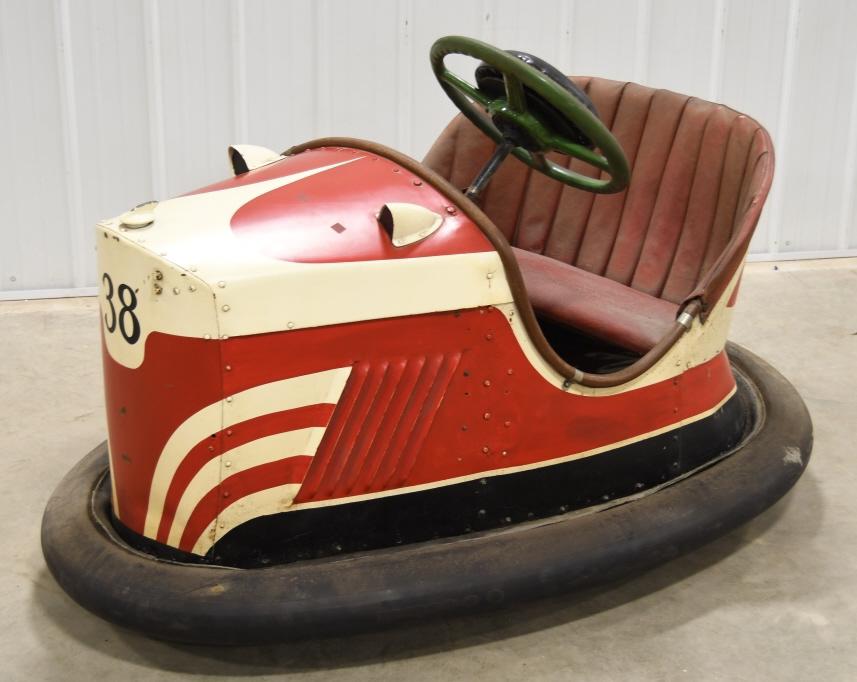 For Auction Vintage Original Full Size Dodgem Bumper Car (NaN) on Jan