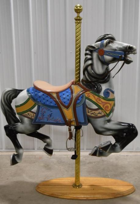 1930s PTC Hand Carved Carousel Horse (1 of 7)