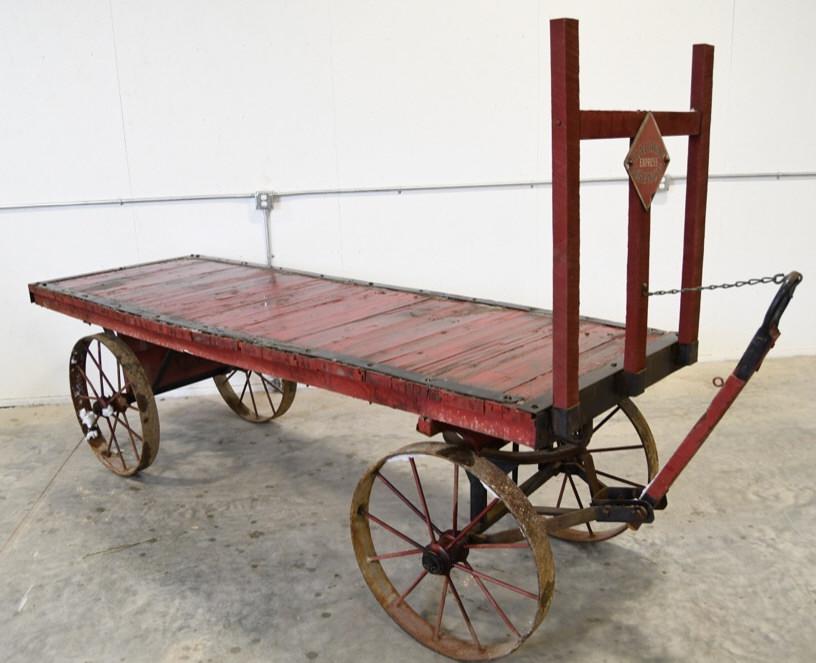 Railway Express Agency Rail Road Cart Wagon (1 of 7)