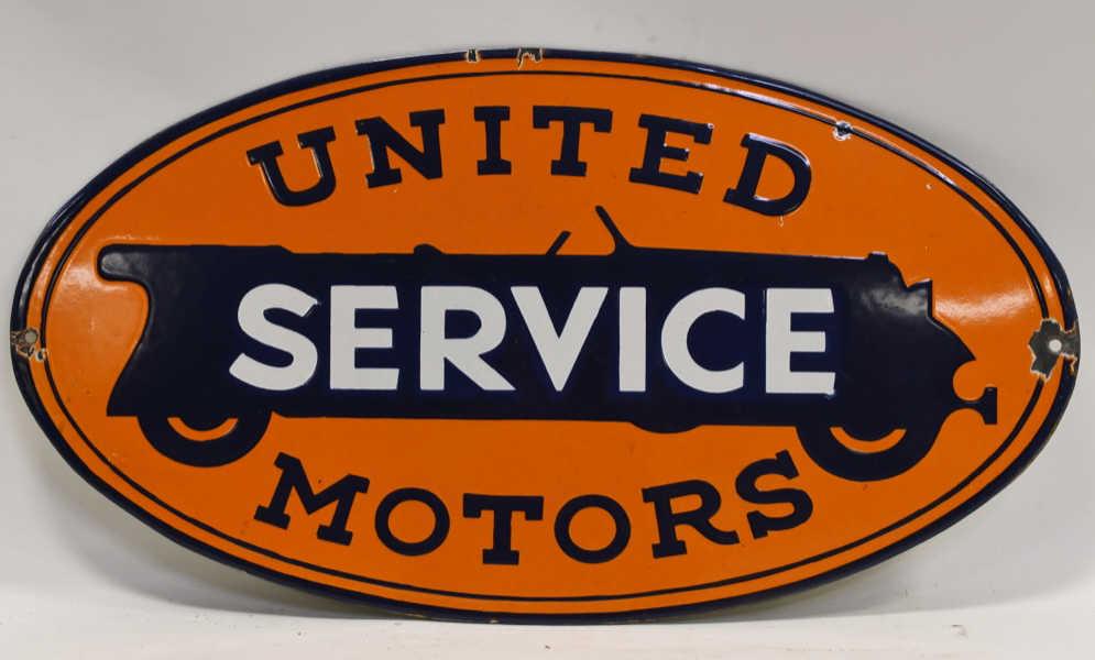 SSP United Motors Service Advertising Sign (1 of 4)