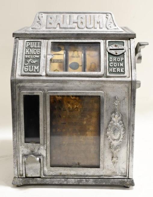 Vintage Cast Aluminum Ball Gum Trade Stimulator (1 of 6)