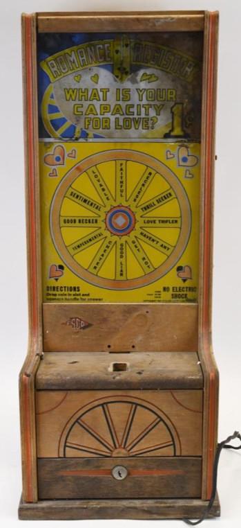 1941 Exhibit Supply Co. Romance Register Coin Op (1 of 6)