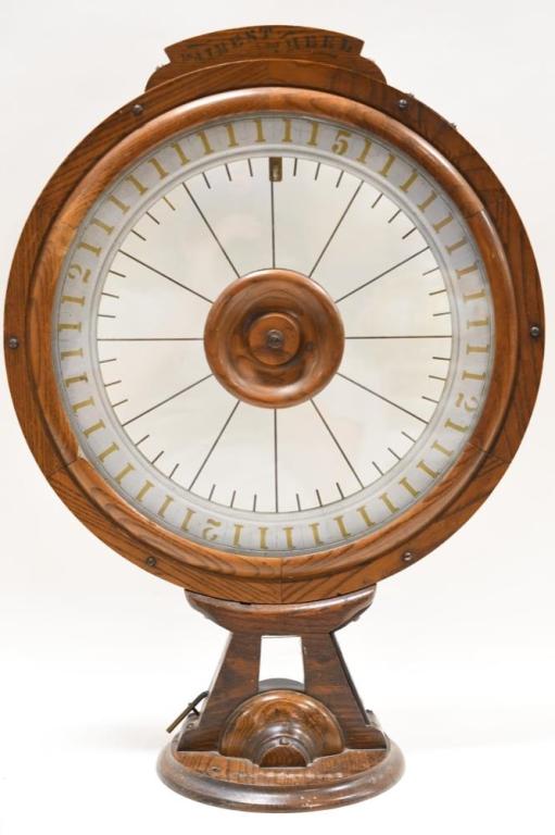 1890s 5¢ "Fairest Wheel" Cigar Trade Stimulator (1 of 9)