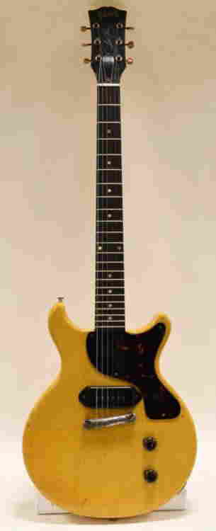 1958 Yellow Gibson Les Paul Jr Tv Model Guitar Jan 25 Kraft Auction Service In In