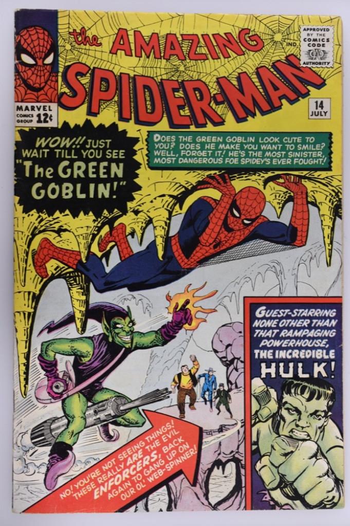 Original 1964 Amazing Spider-Man No.14 Comic Book (1 of 8)