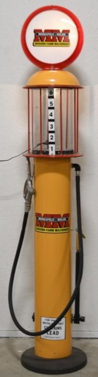 Fantasy Minneapolis-Moline Visible Gas Pump (1 of 5)