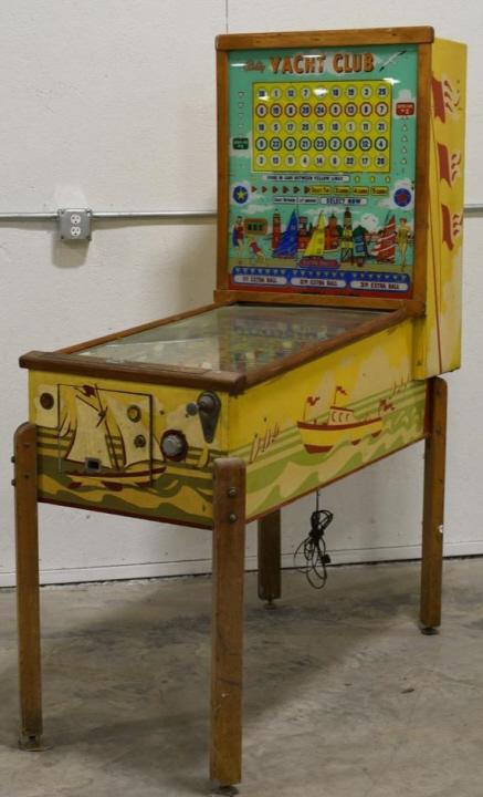 Vintage Bally Yacht Club Pinball Machine (1 of 7)